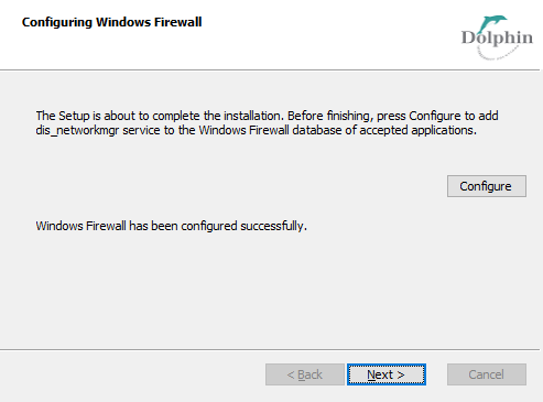 Windows Installer: Configure Firewall